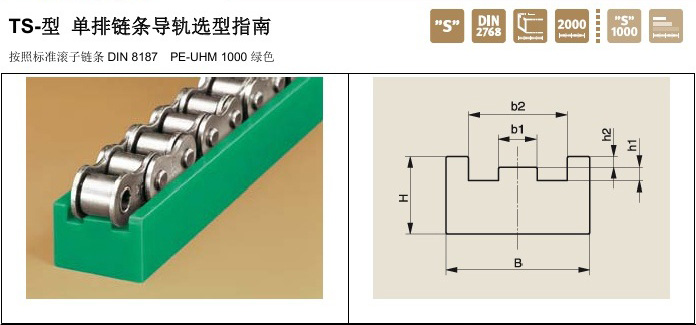 Murtfeldt鏈條導軌TS型