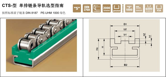 Murtfeldt鏈條導軌CTS型