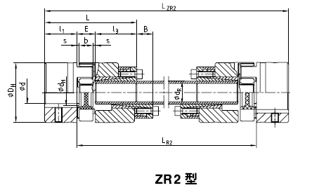 KTR ROTEX-GS ZR2型中間軸聯(lián)軸器