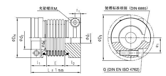 (KTR TOOLFLEX M型波紋管聯(lián)軸器,TOOLFLEX 波紋管聯(lián)軸器,TOOLFLEX M型聯(lián)軸器)